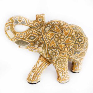 Éléphant : Art Huichol