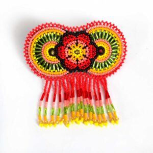 Broche de cabelo Huichol