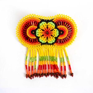 Broche de cabelo Huichol