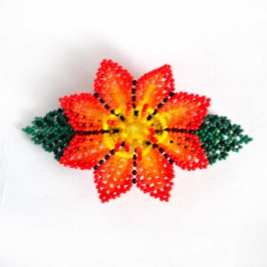 Broche de cabelo Huichol