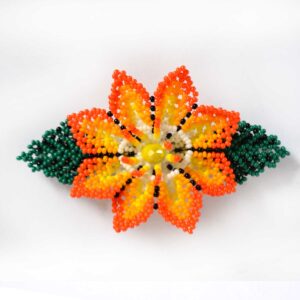 Broche de cabelo Huichol