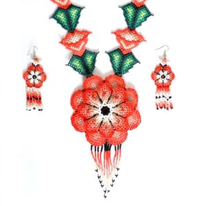 Huichol Perlenkette : Huichol