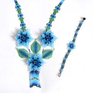 Necklace of microbeads | Huichol