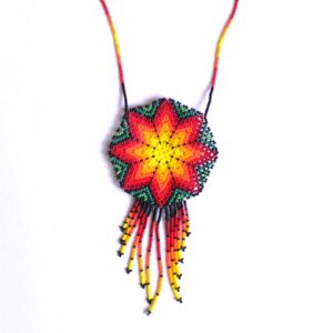 Necklace of microbeads | Huichol