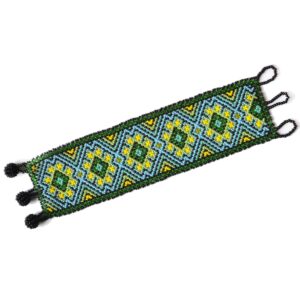 Microbeads bracelet : Huichol