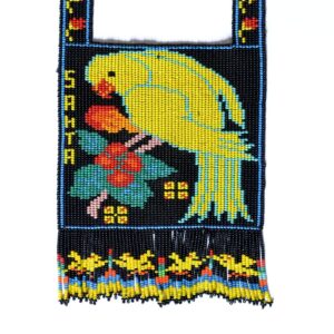 Peitoral de Chaquira : Huichol