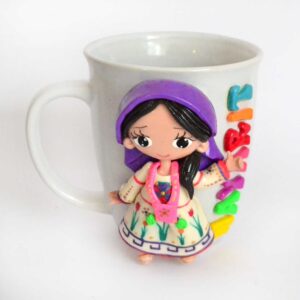 Huichol-Figur Becher