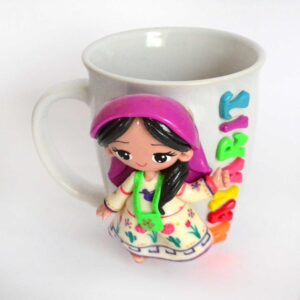 Huichol-Figur Becher