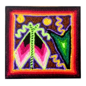 Garnmalerei | Huichol | 10 cm