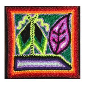 Pintura em fio | Huichol | 10 cms