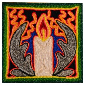 Peinture au fil | Huichol | 10 cm