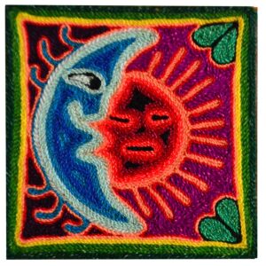 Pintura em fio | Huichol | 10 cms