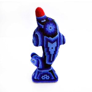 Golfinho de arte Huichol