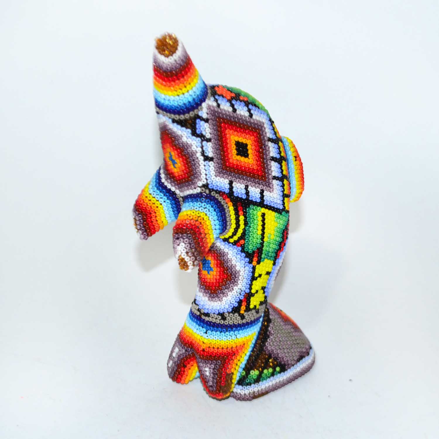 Golfinho : Arte Huichol