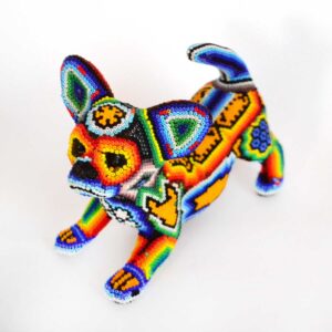 Chihuahua Hund | Huichol Kunst