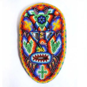 Maske : Huichol-Kunst