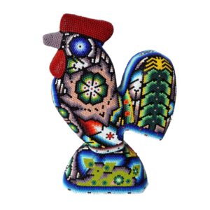 Rooster : Huichol Art