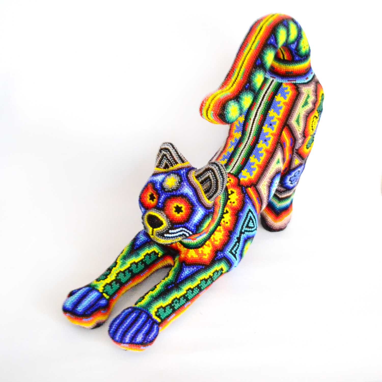 Gato | Arte Huichol - Image 2
