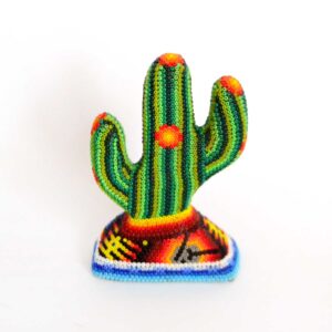 Kaktus : Huichol-Kunst : Microchaquira