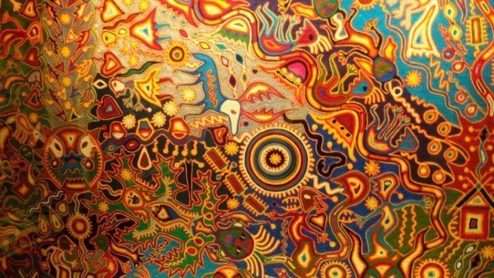 Die Ursprünge der Huichol-Kunst