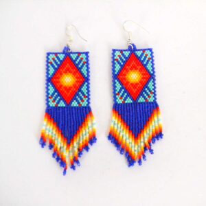 ホイチョルのマイクロチャキラのイヤリング｜Huichol