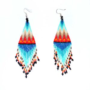 ホイチョルのマイクロチャキラのイヤリング｜Huichol