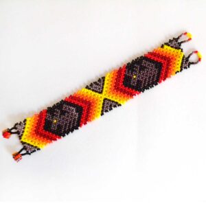 Pulseira : Arte Huichol