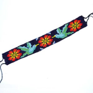 Microbeads bracelet : Huichol