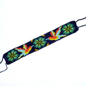 Microbeads bracelet : Huichol