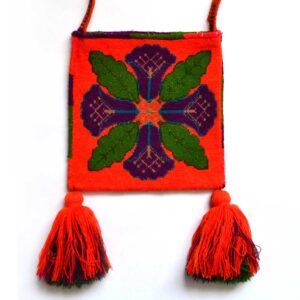 Mochila de arte Huichol