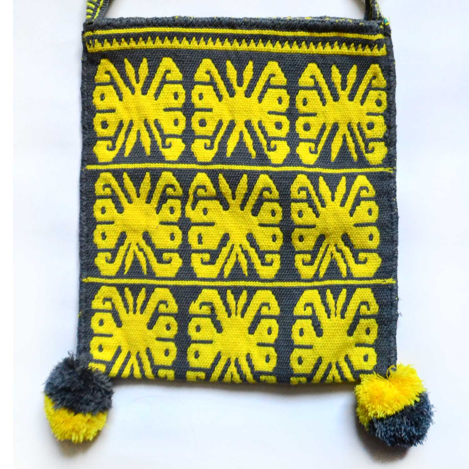 Mochila de arte Huichol