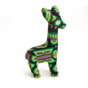 Huichol art giraffe