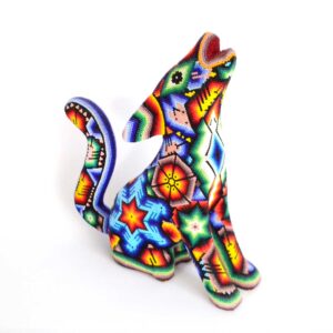Lobo| Huichol-Kunst