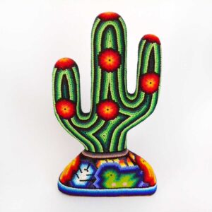 Kaktus : Huichol-Kunst
