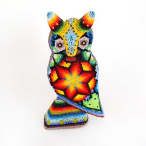 Hibou : Art Huichol