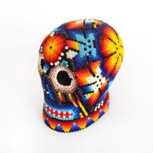 Schädel : Huichol-Kunst