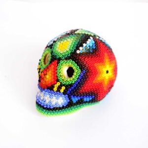 Crâne : Art Huichol
