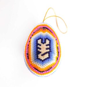 Huevo : Arte Huichol