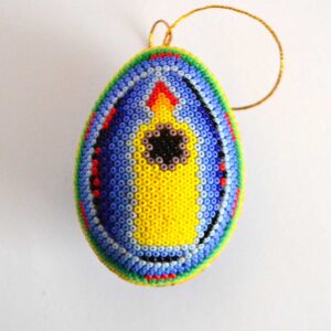 Huevo : Arte Huichol