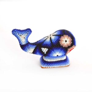 Arte Huichol baleia
