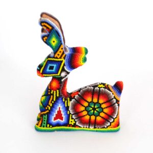 Hirsche : Huichol-Kunst