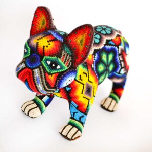 Cão : Arte Huichol