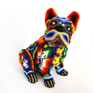 Cão : Arte Huichol