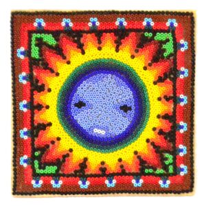 Huichol Chaquira Kunst Gemälde