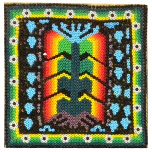 Art huichol peinture chaquira