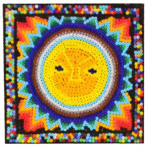 Arte huichol pintura chaquira