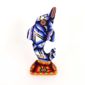 Huichol-Kunst Delphin