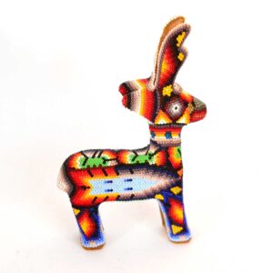 Arte Huichol intervenção do veado