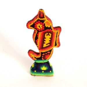 Hippocampe de l'art huichol