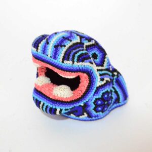 Cabeza de jaguar huichol